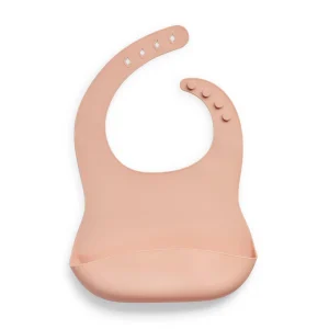 Jollein – Babero de silicona Rosa salmón