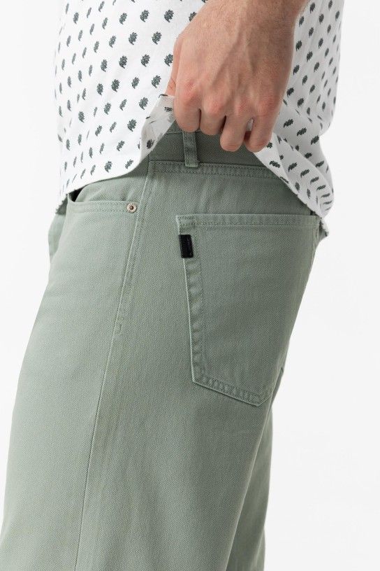 Pantalón corto -Tiffosi- Loose Short_7 verde pistacho - Imagen 5