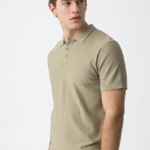 Polo de punto -Tiffosi- Lewis verde