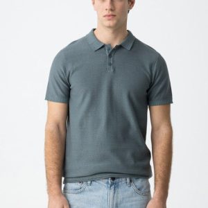 Polo de punto -Tiffosi- Lewis azul