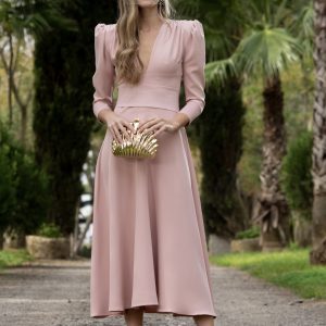 Vestido Merope Rosa Nude