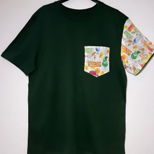 Camiseta cocktail verde