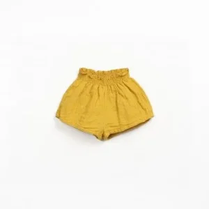 VERANO – Play Up Falda pantalón 2AQ11851 Mostaza
