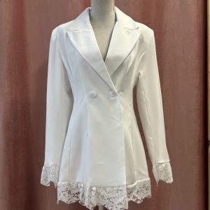 Vestido Blazer Encaje