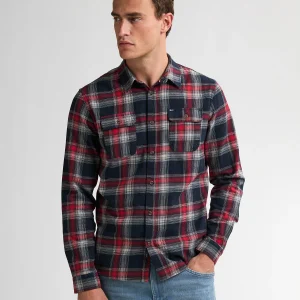 Camisa de cuadros -Petrol Industries- Fox River SIL428 rojo