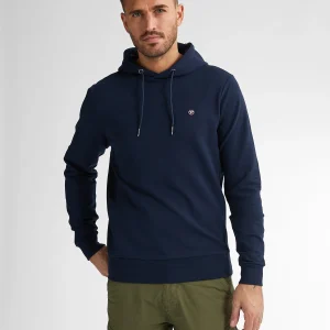 Sudadera con capucha cómoda driftwood -Petrol Industries- SWH003 azul marino