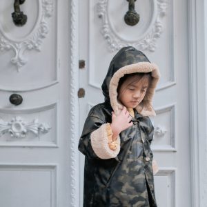 GABARDINA unisex CAMUFLAJE MIA Y LIA