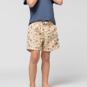 TRAJE DE BAÑO NIÑO SHELLS AMARILLO SCOTTA