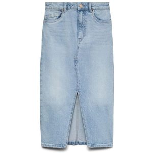VERO MODA Denim Skirt VMVERI High Waist Midi Skirt