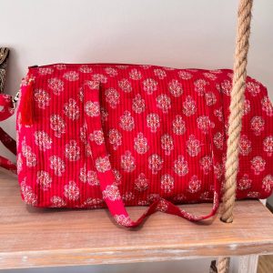 Maleta de viaje estampada 17
